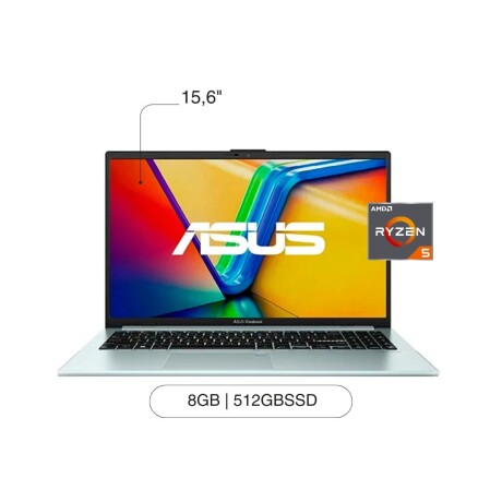 Notebook ASUS Vivobook Go 15 15,6' OLED FHD 512GB / 8GB R5-7520U W11 Notebook ASUS Vivobook Go 15 15,6' OLED FHD 512GB / 8GB R5-7520U W11