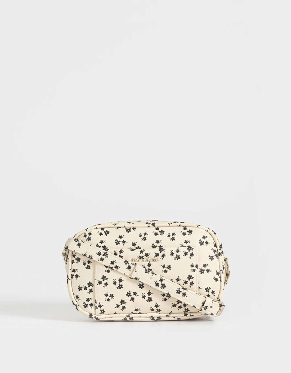 Bandolera Cuerina Special - Estampado Flores 