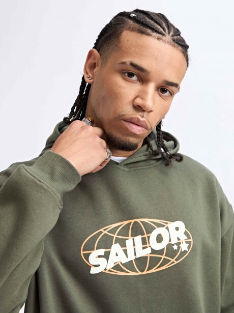 CANGURO SAILOR VERDE MILITAR