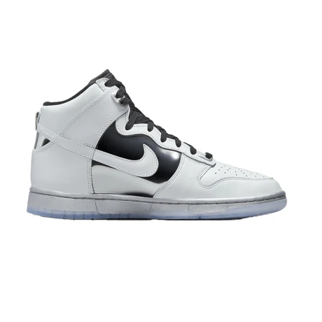 NIKE DUNK HIGH CHROME White