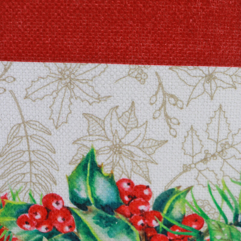 CAMINERO ROJO COMB DIS NAV P/MESA 33X180CM Unica