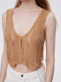 Tops Valmai Beige Oscuro