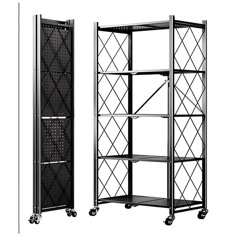 Estante Rack Plegable Lumax Metalico 5 Repisas Estante Rack Plegable Lumax Metalico 5 Repisas