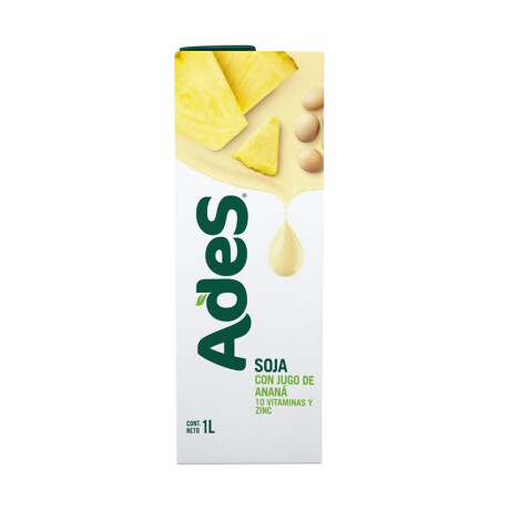 Jugo ADES 1Litro x2u anana