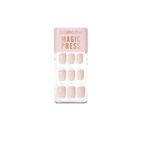Uñas Postizas Dashing Diva Magic Press White Thin French Uñas Postizas Dashing Diva Magic Press White Thin French