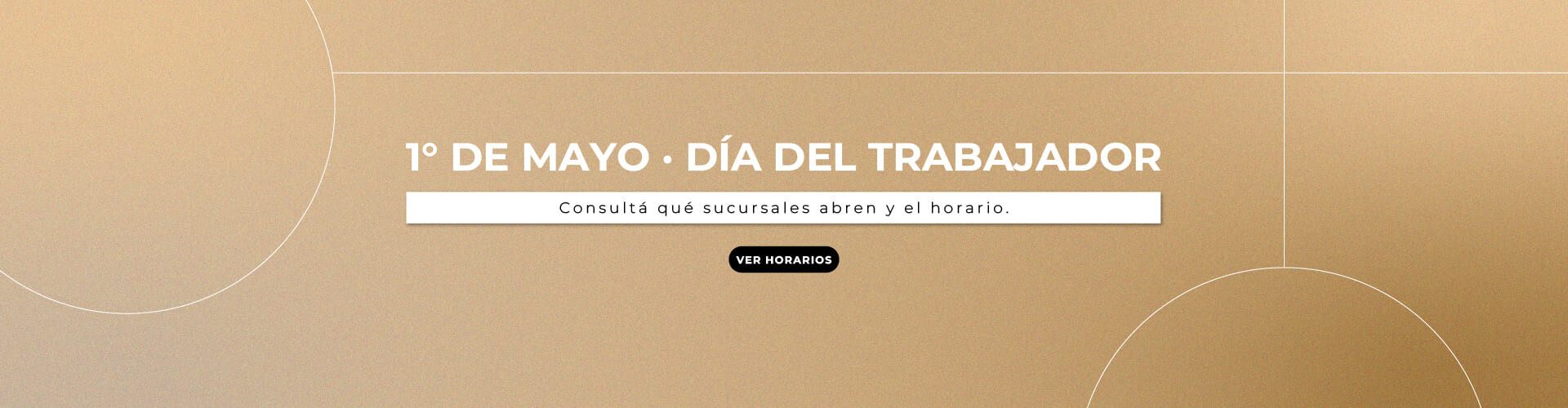 Sucursales de Turno 1 de mayo