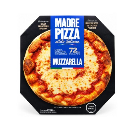 PIZZA MUZZARELLA 570GRS MADREPAN PIZZA MUZZARELLA 570GRS MADREPAN