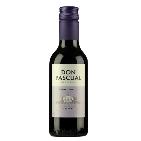 DON PASCUAL BIVARIETAL MINI TANNAT MERLOT 187ML 001