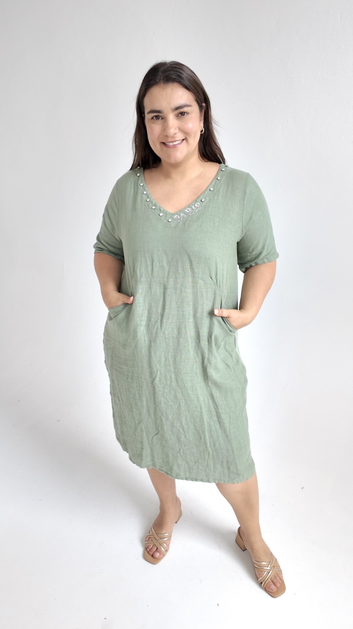 Vestido Caroline Vestido Caroline Verde