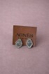 Escudo Earrings Plateado