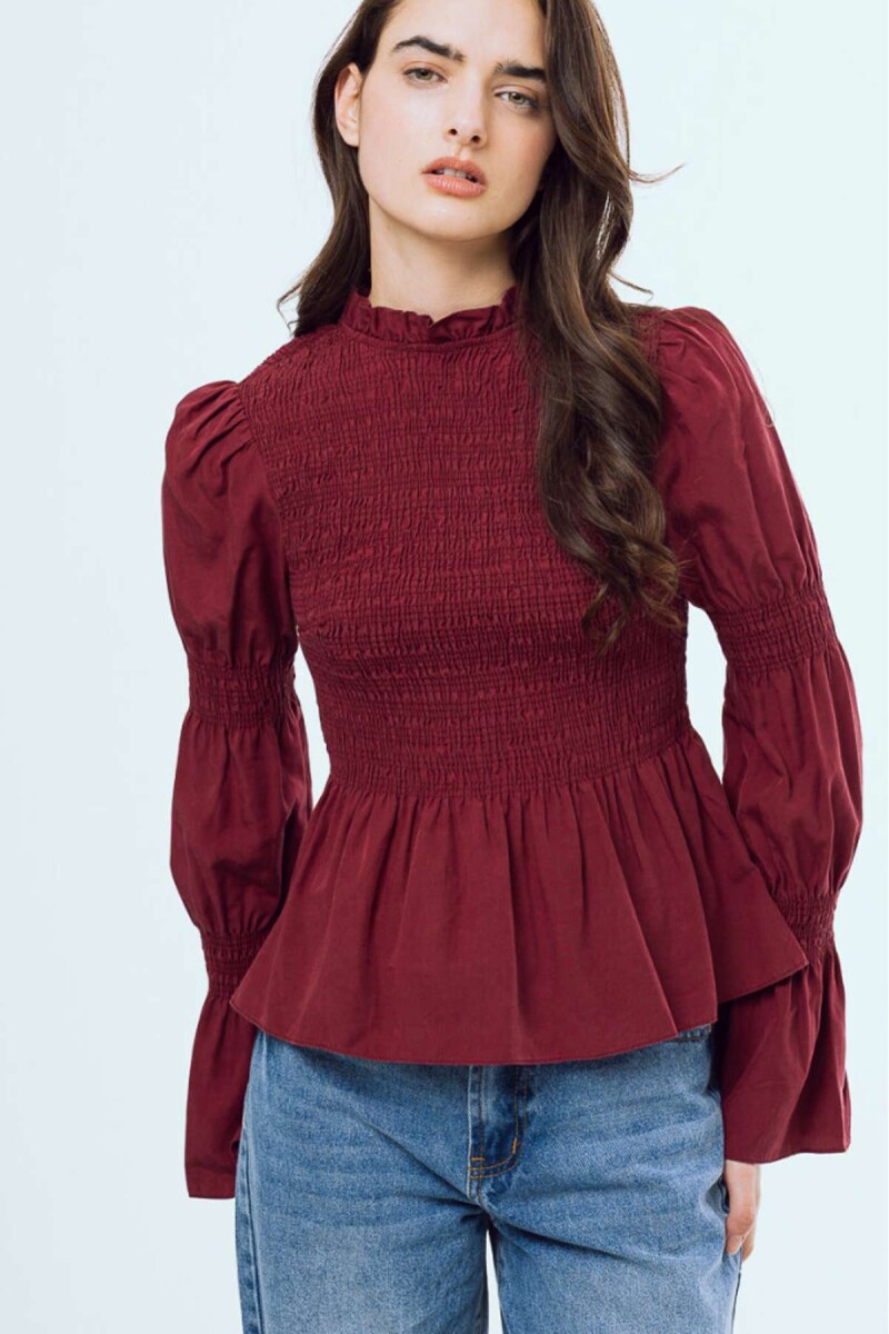 Camisa Cupre - Bordeaux 