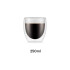 Vaso térmico de vidrio de doble pared 250ml (M2977) Vaso Térmico De Vidrio De Doble Pared 250ml (m2977)