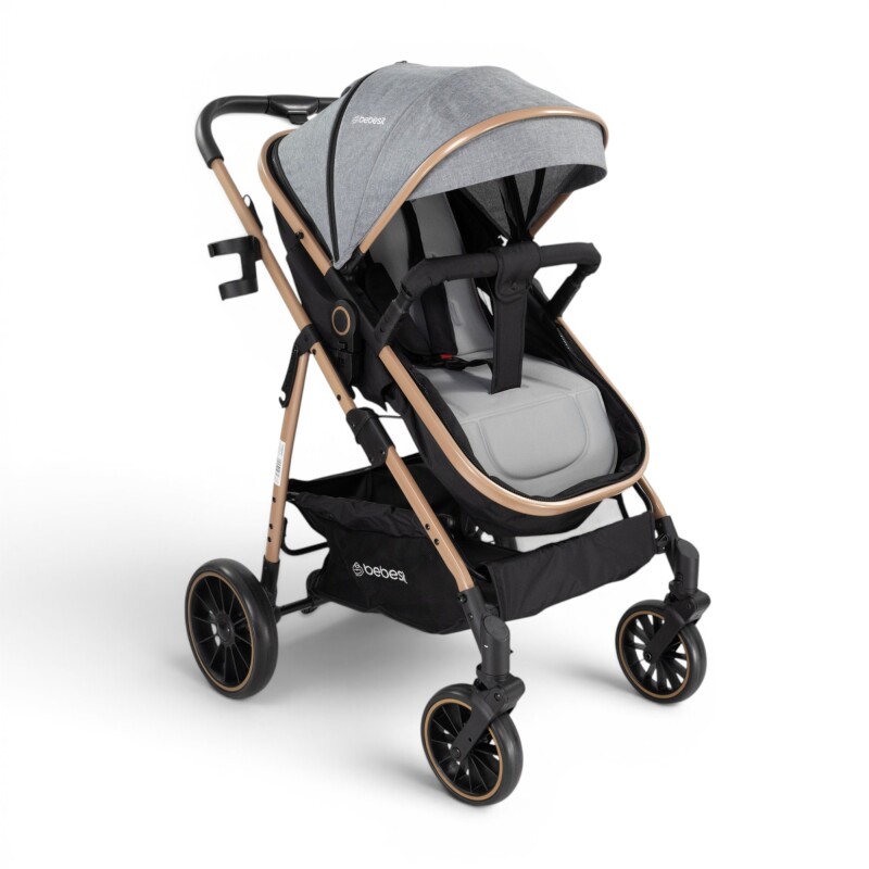 Coche Travel System Jumbo con Baby Silla Ruedas Todo Terreno Coche Travel System Jumbo con Baby Silla Ruedas Todo Terreno