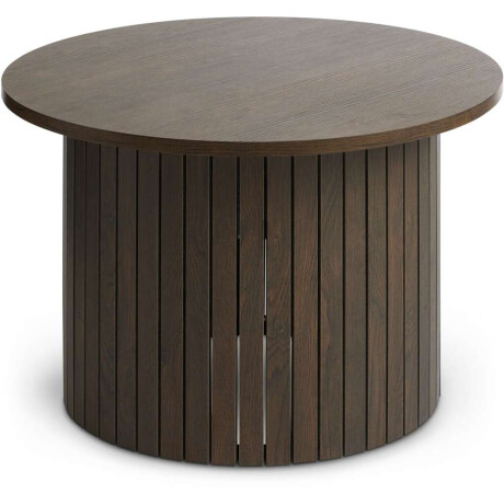 Mesa De Centro Spodsbjerg Ø67 Color Roble Oscuro