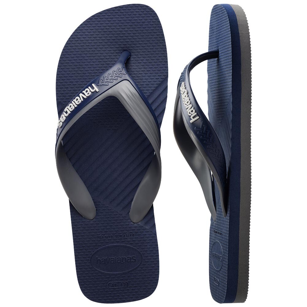 Sandalias Havaianas Dual Hombre Marino/Acero Gris
