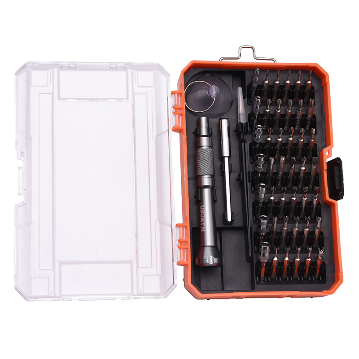 JUEGO DE PUNTAS DE DESTORNILLADOR CRV 46 PZAS PRO HARDEN ++ - N/a 