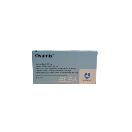Antibiótico Antimicótico Cicatrizante Ovumix 6 óVulos 001