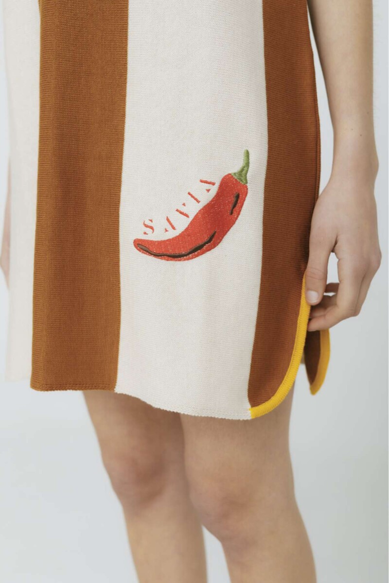 Pre Venta Vestido Chilli - Camel 