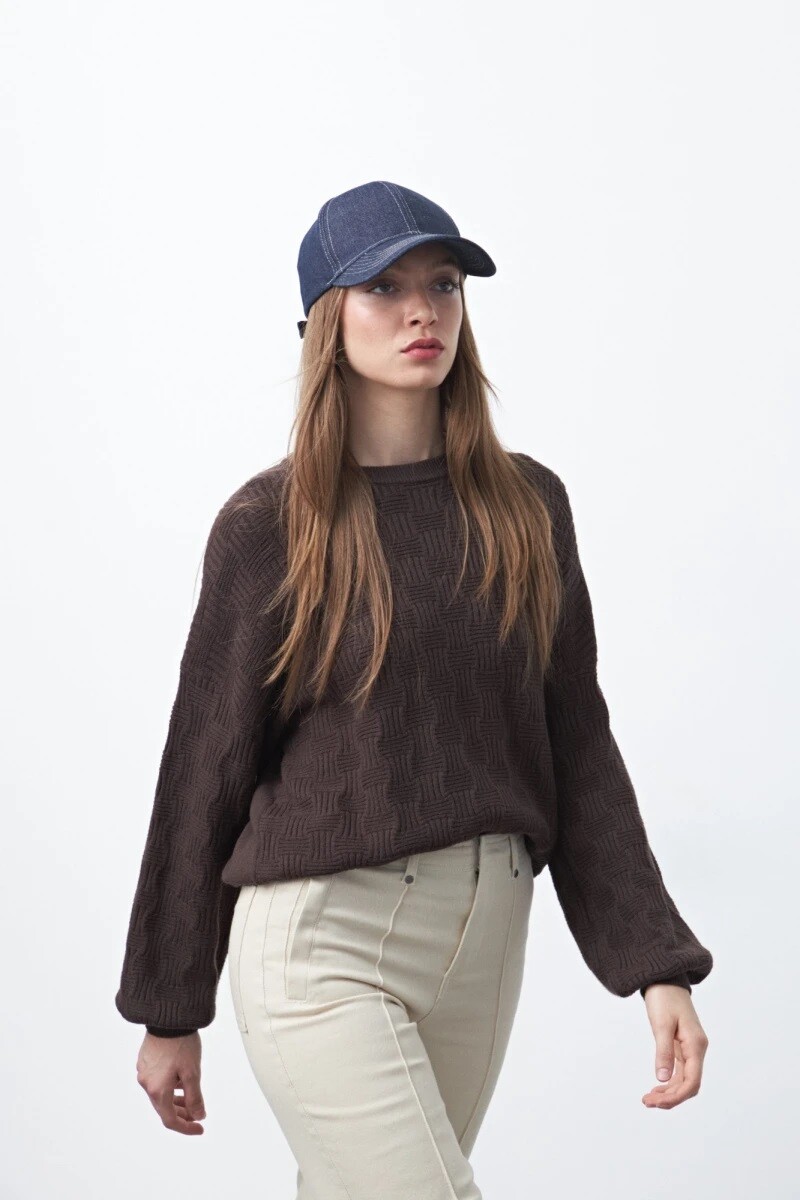 BUZO D.CASSIN CHESS - CHOCOLATE 