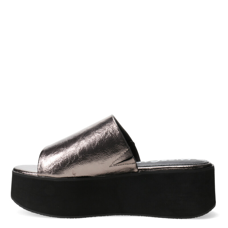 Sandalia de Mujer Miss Carol Trunk Plateado