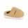 Pantufla De Felpa Peluche sintético Antideslizante Unisex Beige