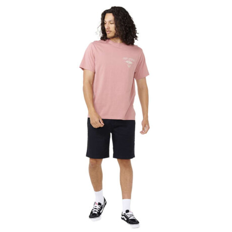 Remera Rip Curl Fade Out Icon Tee Rosa
