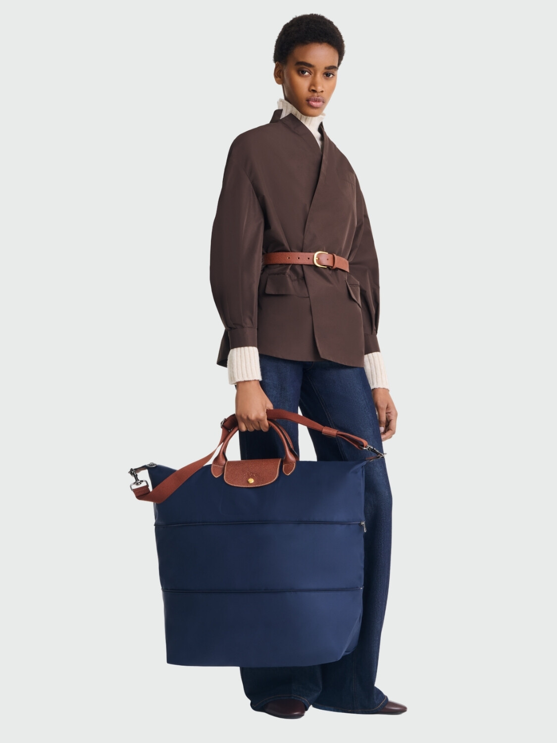 LONGCHAMP - LE PLIAGE ORIGINAL, BOLSO DE VIAJE AMPLIABLE Azul