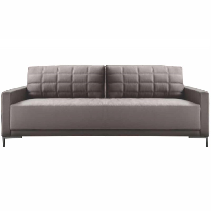 Sofá 8004 3 Cuerpos Tapizado en Tela Tostado Sofá 8004 3 Cuerpos Tapizado en Tela Tostado