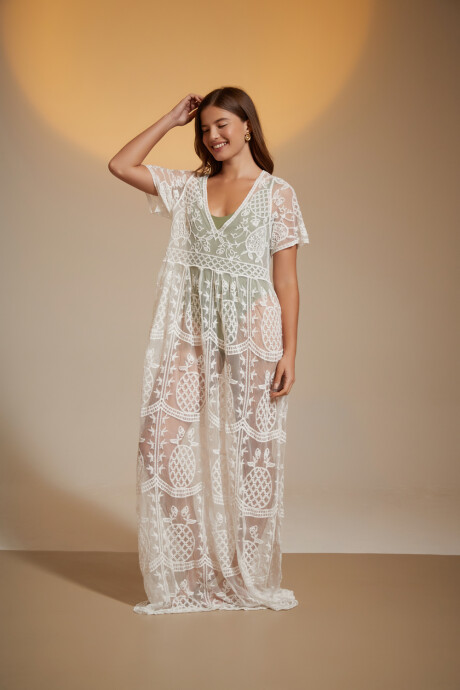 Vestido Mitan Marfil / Off White