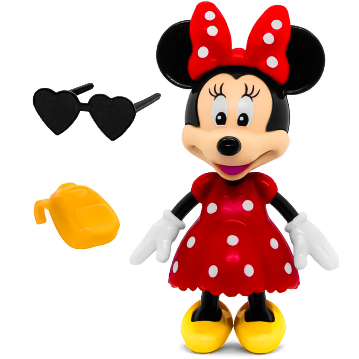 Figura Juguete Mickey Minnie 12cm Disney + Accesorios - Minnie 