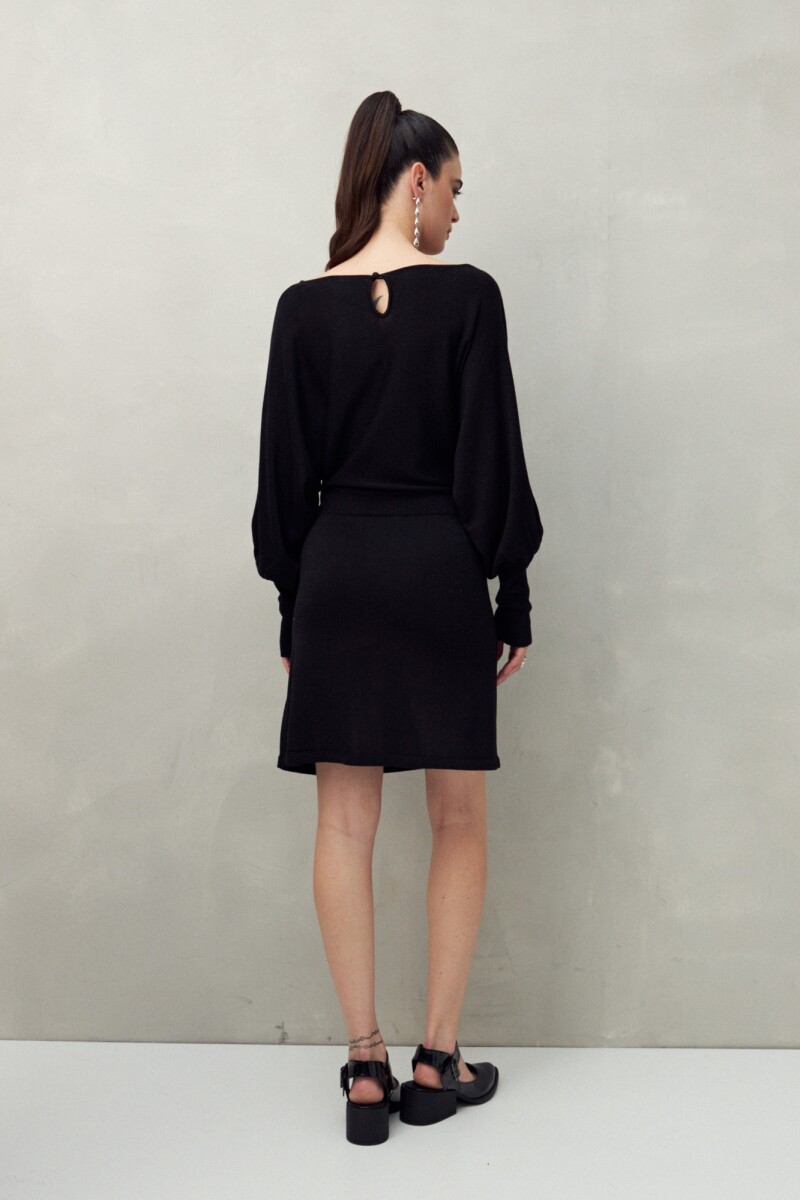 VESTIDO MAX Negro