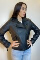 CHAQUETA ROCCO NAPA OVINA AVIADOR NEGRO