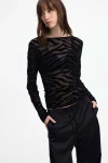 Remera Zebra Negro