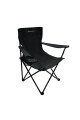 Silla Plegable de Camping Discovery Negro
