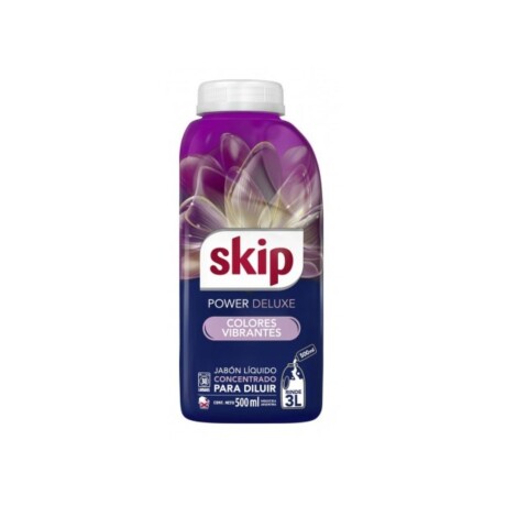 JABON LIQUIDO SKIP P/DILUIR 500ML POWER DELUXE LILA-AZUL JABON LIQUIDO SKIP P/DILUIR 500ML POWER DELUXE LILA-AZUL