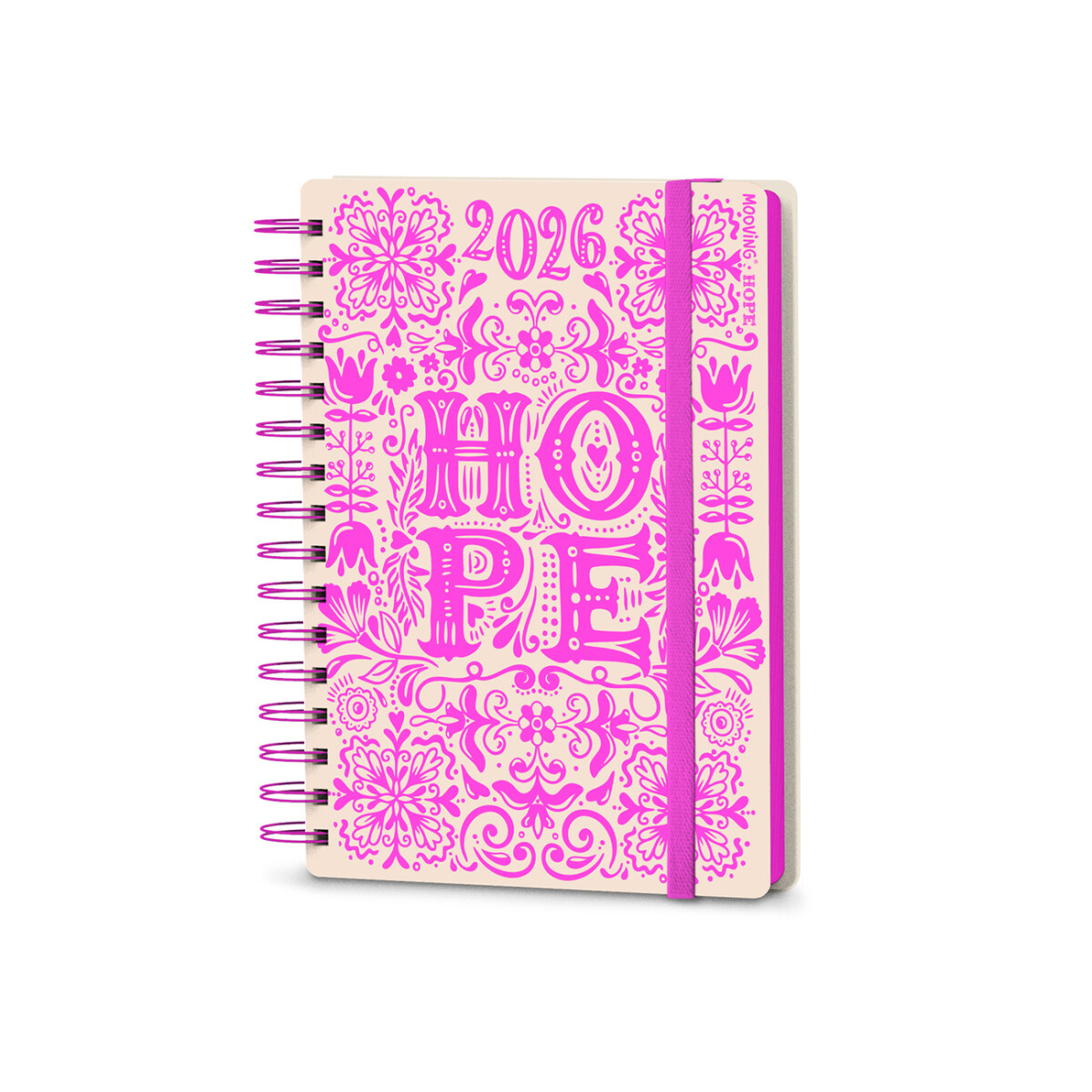 Agenda Mooving Dia 15 x 21 cm 2026 Hope 