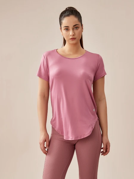 REMERA GENEVRA ROSA OSCURO
