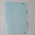 CARPETA DALI CON ELASTICO TAMAÑO OFICIO COLORES PASTELES COLOR CELESTE