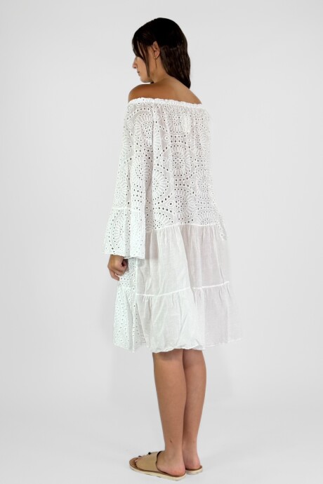 VESTIDO OASIS Blanco