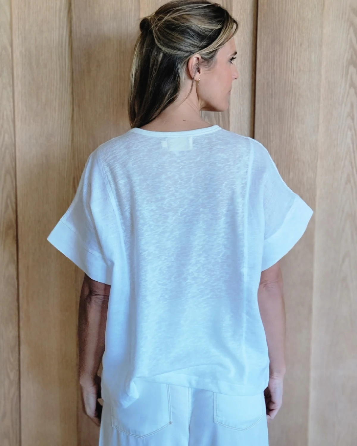 Remera Clavel blanco 1