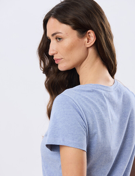 REMERA BÁSICA DE ALGODÓN Denim
