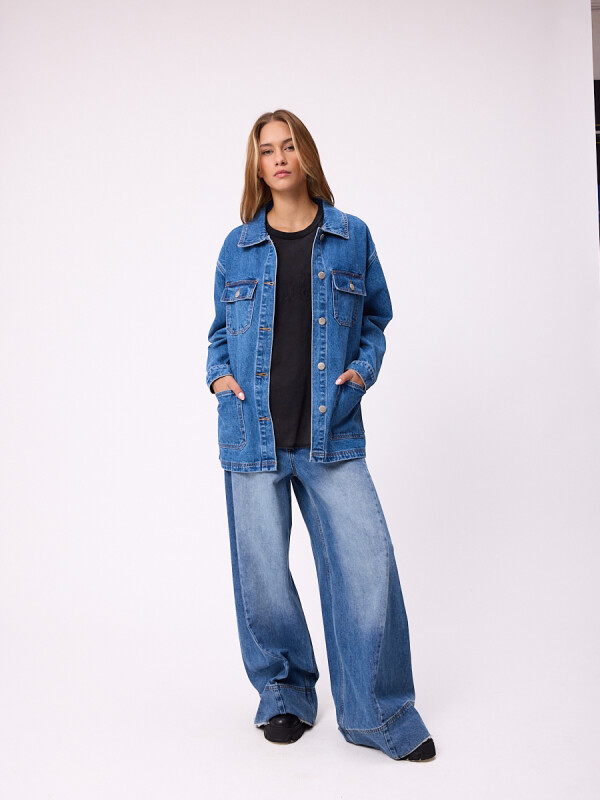 CAMPERA NAMUS RUSTY Azul