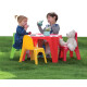 Set Mesa Y 4 Sillas De Plástico Para Niños Starplay Set Mesa Y 4 Sillas De Plástico Para Niños Starplay