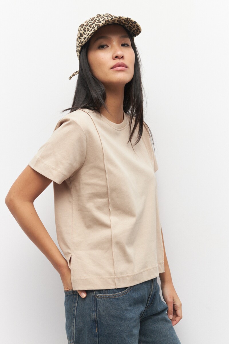 REMERA PADELLA Beige