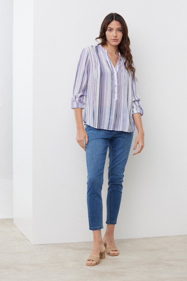 Blusa Print LAVANDA/MULTI