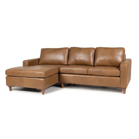 Rinconera Sevilha - Cuero Natural - Chaise Izquierdo 1015 (Capuccino)
