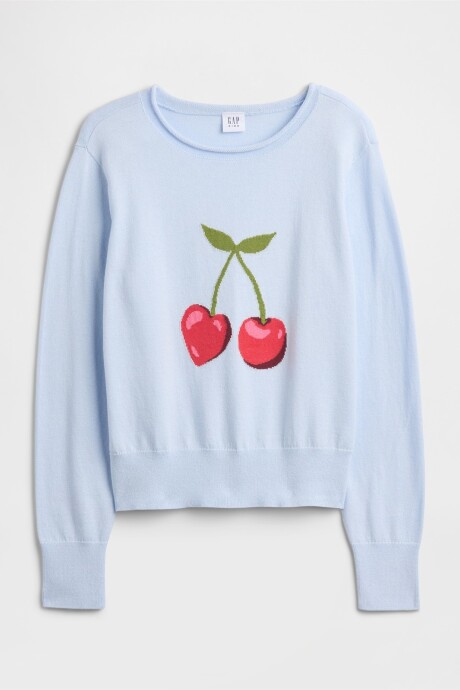 Buzo Niña Cherry Print