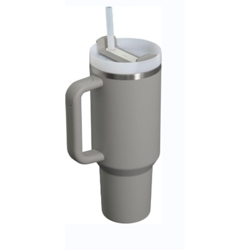Vaso Quencher Stanley 880ml Gris Térmico Acero Inoxidable con Sorbete Vaso Quencher Stanley 880ml Gris Térmico Acero Inoxidable con Sorbete