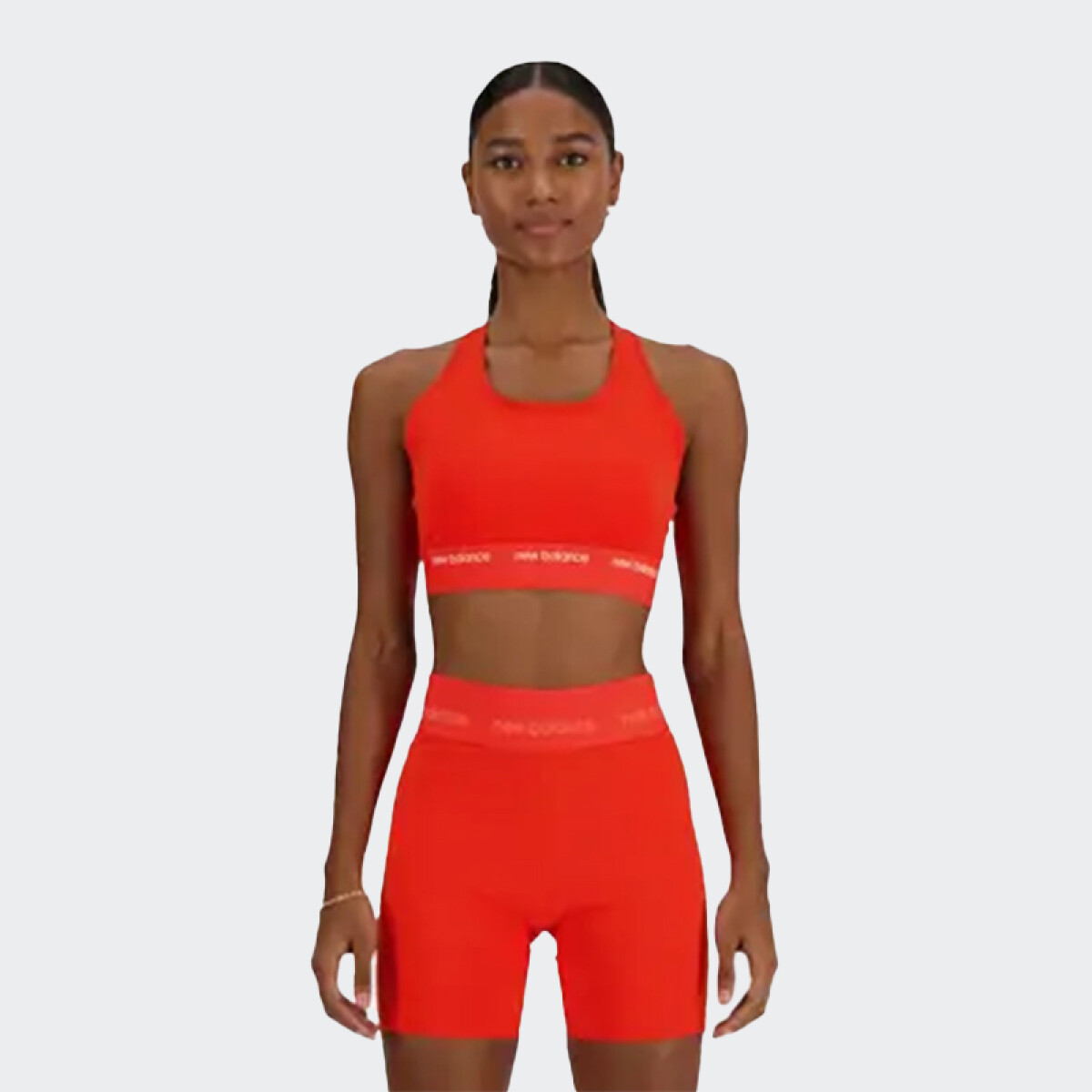 Top New Balance Sport Essencials - Naranja 