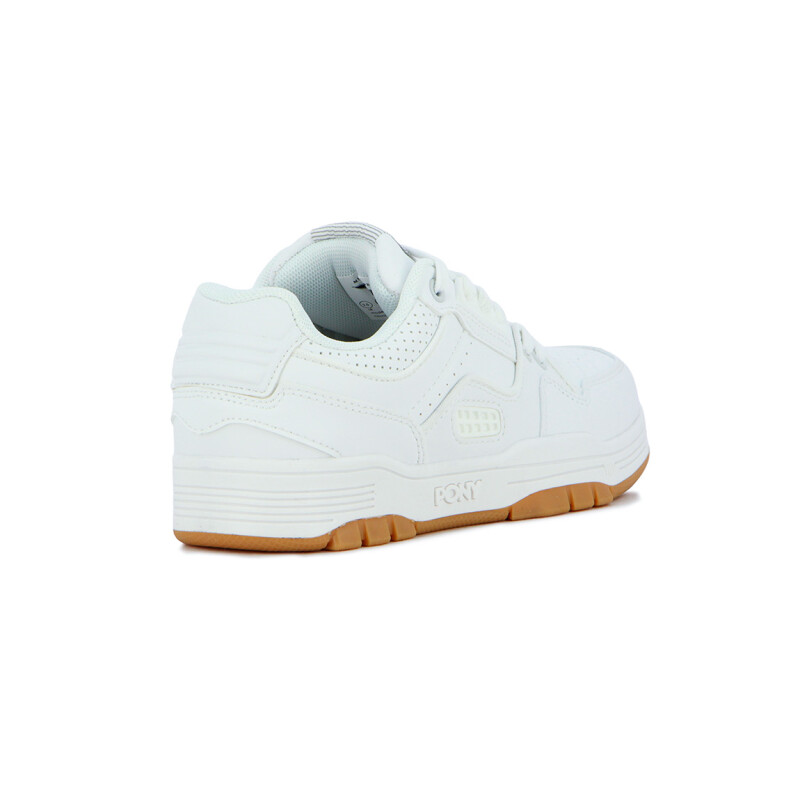 Pony Lifestyle M100 Low II para Hombre - Blanco/Blanco Blanco-Blanco